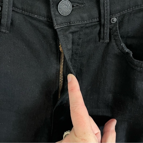 MOTHER x REVOLVE The Insider Crop Step Fray in Not Guilty - Picture 7 of 14